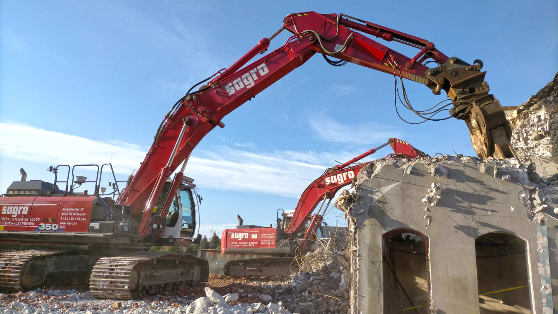 Sloop opstallen na asbestsanering, Gent (3)