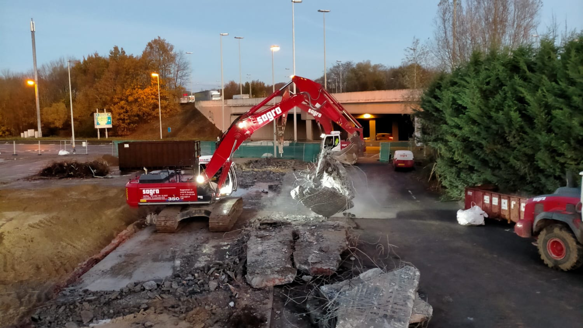 Sloop opstallen na asbestsanering, Gent (6)