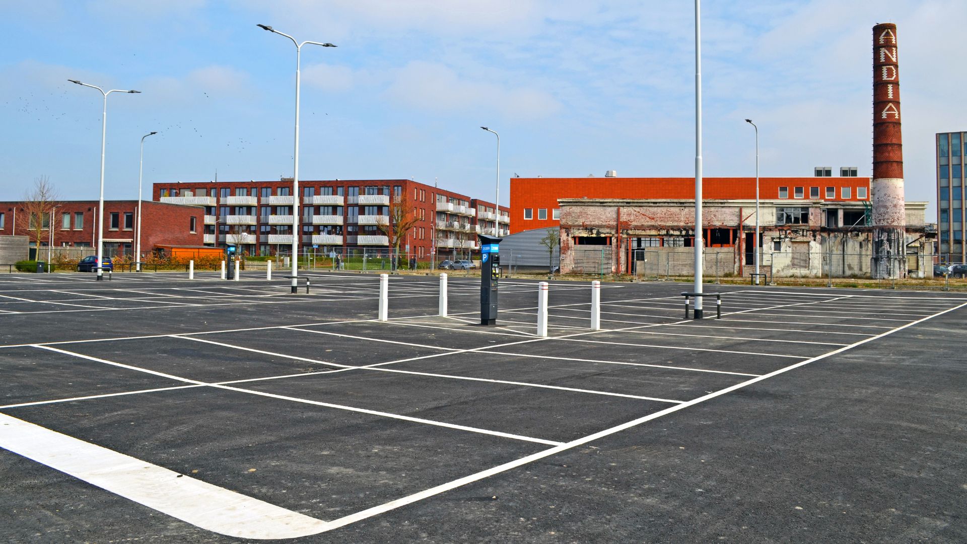 Parkeerplaats, Marconisstraat Goes